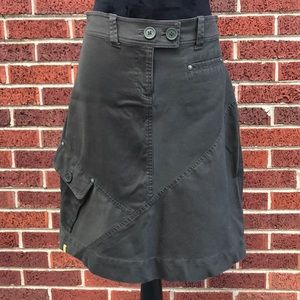 Lole olive green skirt